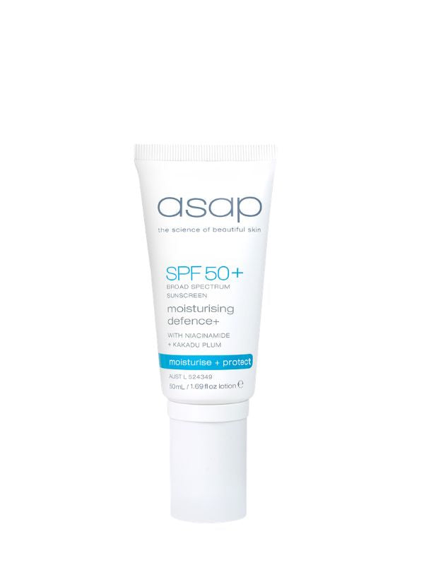 ASAP SPF50+ Moisturising Defence+