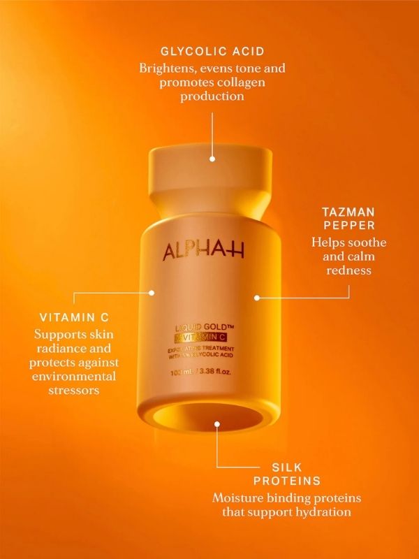 Alpha-H Liquid Gold Exfoliating Treatment with Vitamin C