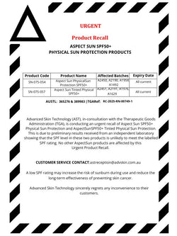 Aspect Physical Sun Protection SPF50
