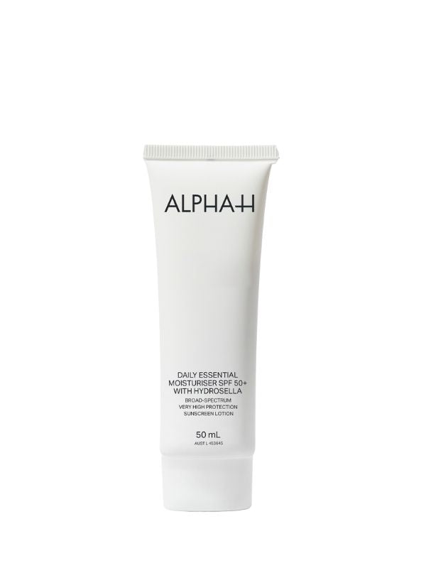 Alpha-H Daily Essential Moisturiser SPF50+ With Hydrosella