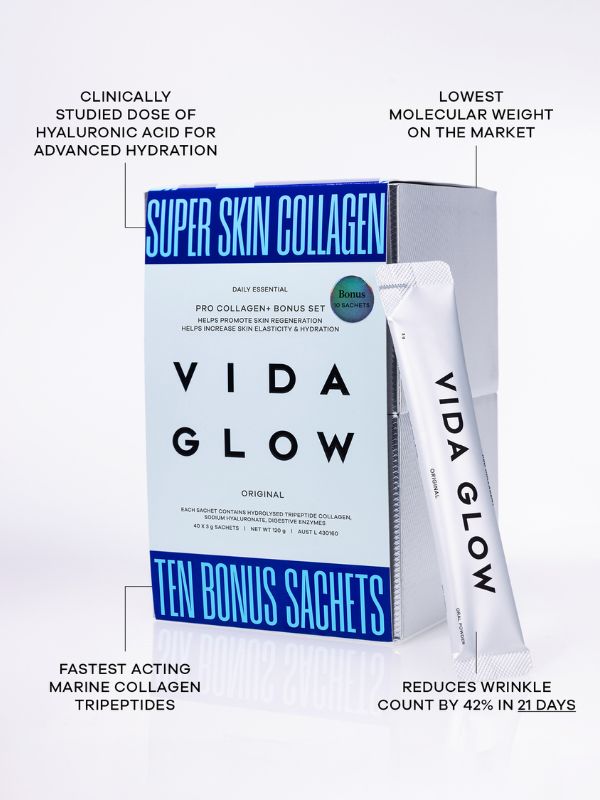 Vida Glow Pro Collagen+ Bonus Set