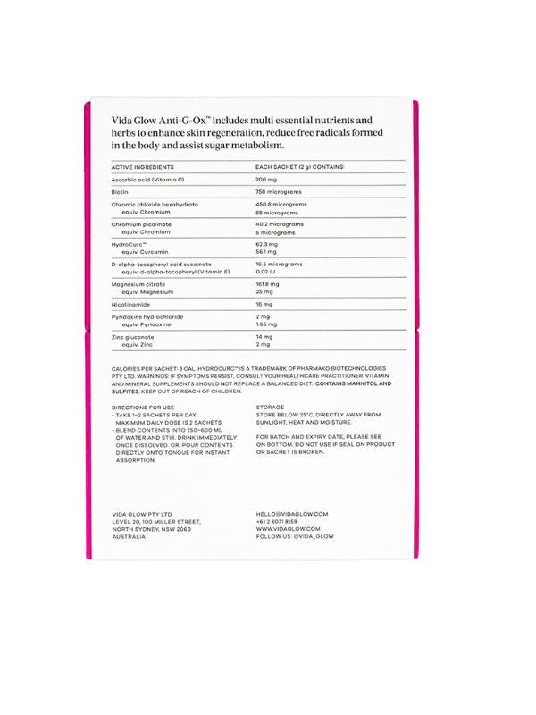 Vida Glow Anti G-Ox Berry