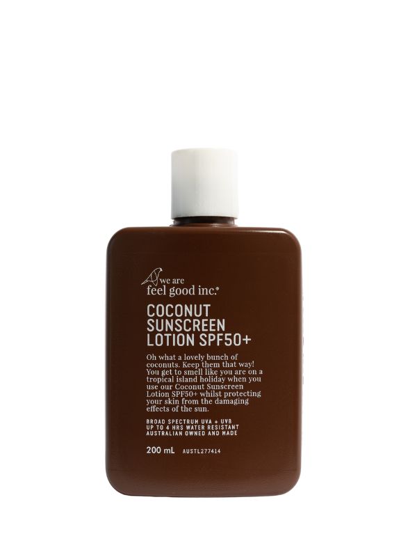 We Are Feel Good Inc. Coconut Sunscreen Lotion SPF50+